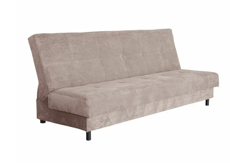 Denegal 3-sits Bäddsoffa NO_BRAND beige - Møbler - Sofaer - Sovesofaer - 3 seters sovesofa