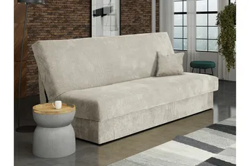 Denegal 3-sits Bäddsoffa NO_BRAND Beige/Light beige - Møbler - Sofaer - Sovesofaer - 3 seters sovesofa