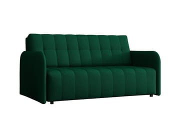 Denegal 3-sits Bäddsoffa NO_BRAND Dark green - Møbler - Sofaer - Sovesofaer - 3 seters sovesofa