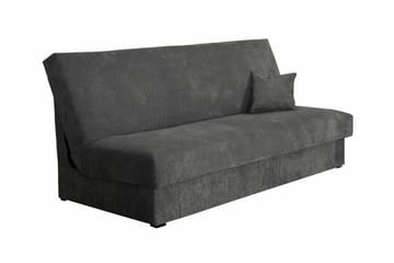 Denegal 3-sits Bäddsoffa NO_BRAND Dark grey - Møbler - Sofaer - Sovesofaer - 3 seters sovesofa