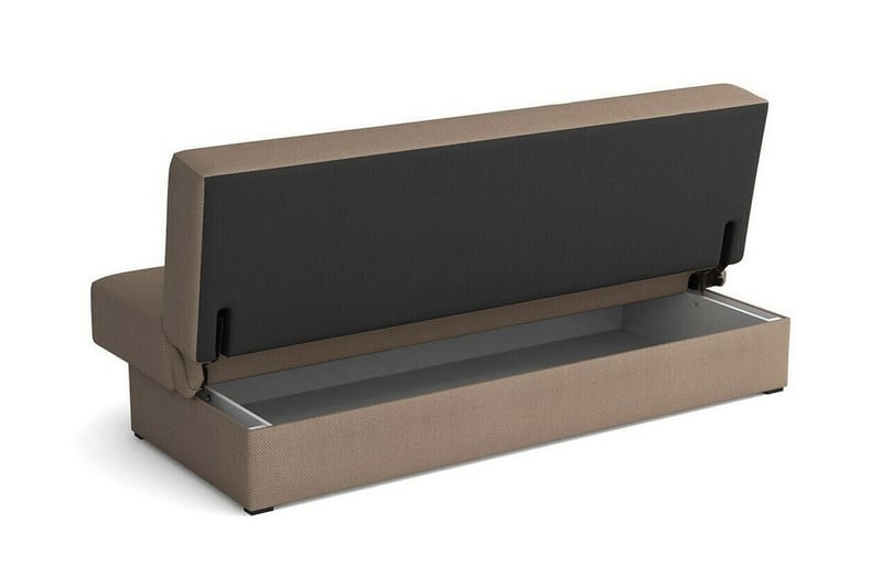 Denegal 3-sits Bäddsoffa NO_BRAND Dark yellow - Møbler - Sofaer - Sovesofaer - 3 seters sovesofa