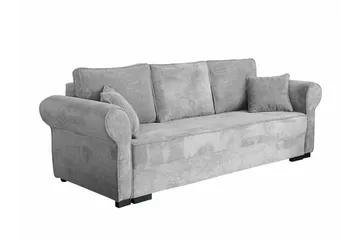Denegal 3-sits Bäddsoffa NO_BRAND Light grey/Dark grey - Møbler - Sofaer - Sovesofaer - 3 seters sovesofa
