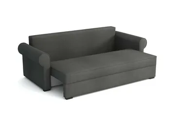 Denegal 3-sits Bäddsoffa NO_BRAND Mustard yellow - Møbler - Sofaer - Sovesofaer - 3 seters sovesofa