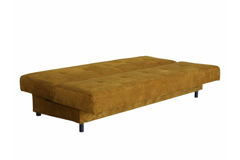 Denegal 3-sits Bäddsoffa NO_BRAND Yellow - Møbler - Sofaer - Sovesofaer - 3 seters sovesofa
