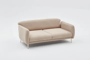 Devika Sovesofa 3-seter - Beige - Møbler - Sofaer - Sovesofaer - 3 seters sovesofa