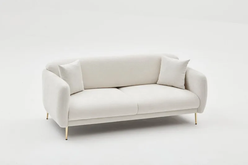 Devika Sovesofa 3-seter, Lys beige