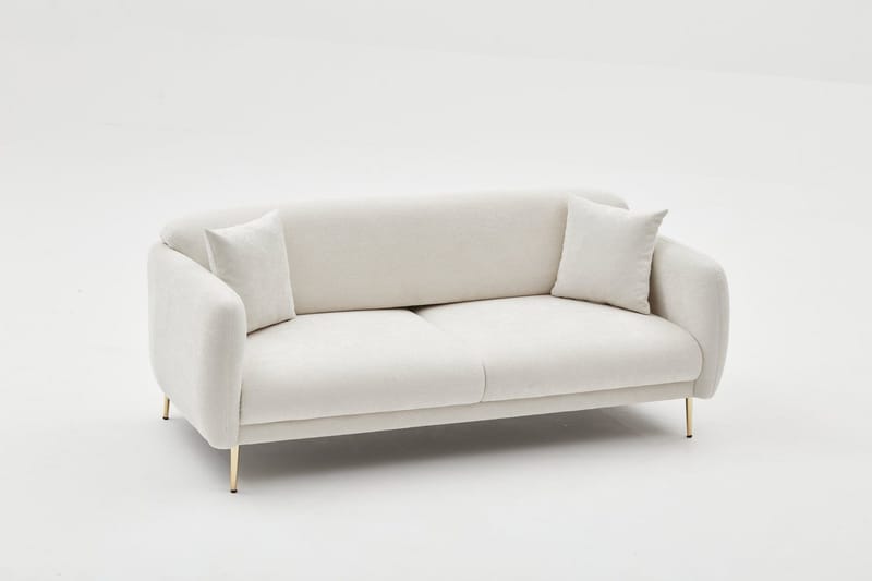 Devika Sovesofa 3-seter, Lys beige