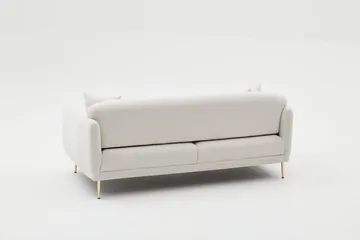 Devika Sovesofa 3-seter - Lys beige - Møbler - Sofaer - Sovesofaer - 3 seters sovesofa