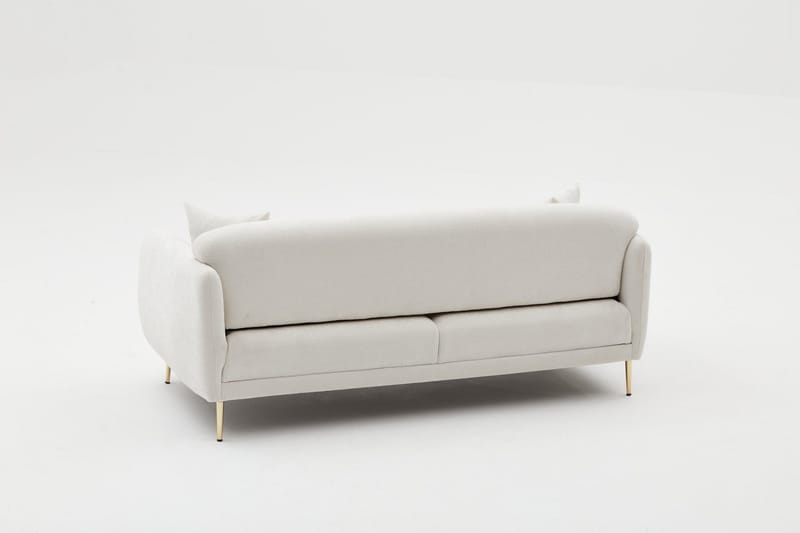 Devika Sovesofa 3-seter - Lys beige - Møbler - Sofaer - Sovesofaer - 3 seters sovesofa