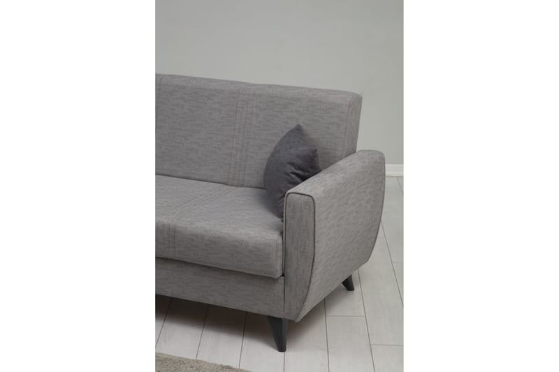 Dewan Sovesofa 3-seter - Lys grå - Møbler - Sofaer - Sovesofaer - 3 seters sovesofa