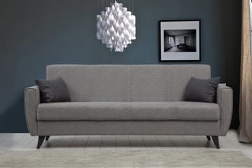 Dewan Sovesofa 3-seter - Lys grå - Møbler - Sofaer - Sovesofaer - 3 seters sovesofa
