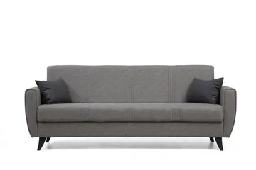 Dewan Sovesofa 3-seter - Lys grå - Møbler - Sofaer - Sovesofaer - 3 seters sovesofa