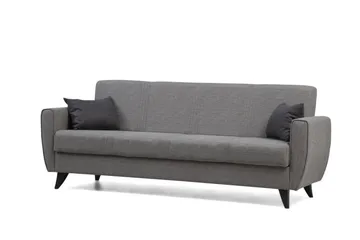 Dewan Sovesofa 3-seter - Lys grå - Møbler - Sofaer - Sovesofaer - 3 seters sovesofa