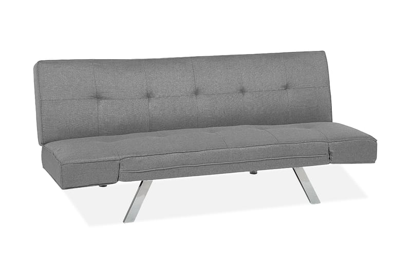 Divansofa Bristol 180 cm - Grå - 3 seters sovesofa