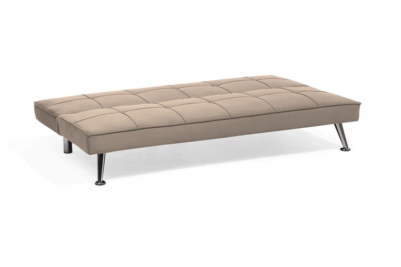 Divansofa Hasle 168 cm - Beige | Grå - 3 seters sovesofa