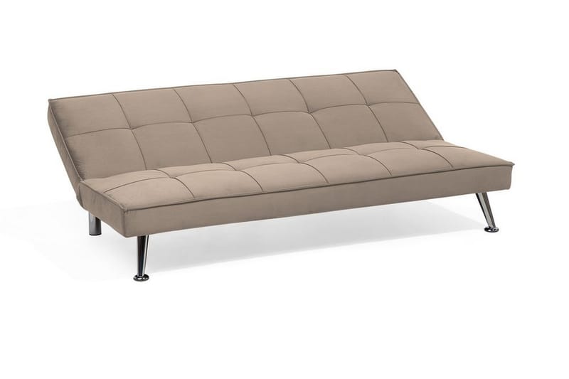 Divansofa Hasle 168 cm - Beige | Grå - 3 seters sovesofa