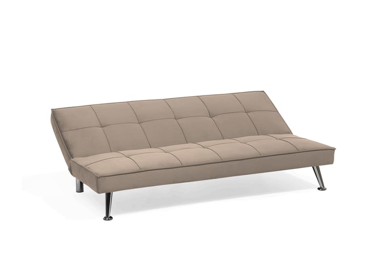 Divansofa Hasle 168 cm - Beige | Grå - 3 seters sovesofa