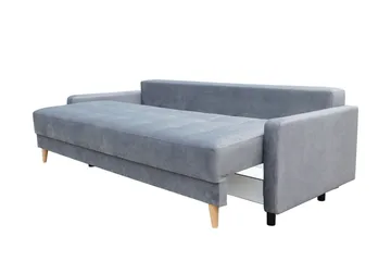 Eirado 3-seters Sovesofa - Blå - Møbler - Sofaer - Sovesofaer - 3 seters sovesofa