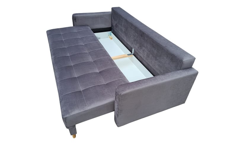 Eirado 3-seters Sovesofa - Blå - Møbler - Sofaer - Sovesofaer - 3 seters sovesofa