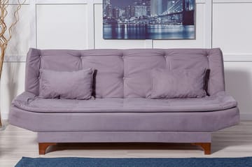 Elsis Sovesofa 3-seter - Grå - Møbler - Sofaer - Sovesofaer - 3 seters sovesofa