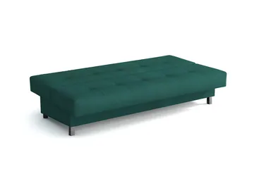 Enduro 3-seters Sovesofa 117x193 cm med Oppbevaring i Stoff - Antrasitt - Møbler - Sofaer - Sovesofaer - 3 seters sovesofa