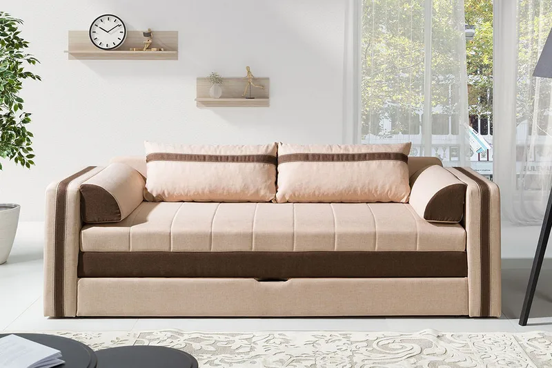 Euforia Sofa 222x75x77 cm - Møbler - Sofaer - Sovesofaer - 3 seters sovesofa