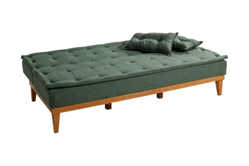 Glyddyn 3-seter Sovesofa - Grønn - Møbler - Sofaer - Sovesofaer - 3 seters sovesofa