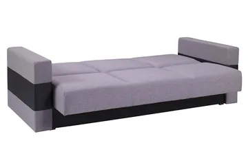 Gordia Sovesofa 222x88x89 cm - Grå - Møbler - Sofaer - Sovesofaer - 3 seters sovesofa