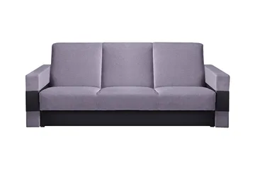Gordia Sovesofa 222x88x89 cm - Grå - Møbler - Sofaer - Sovesofaer - 3 seters sovesofa