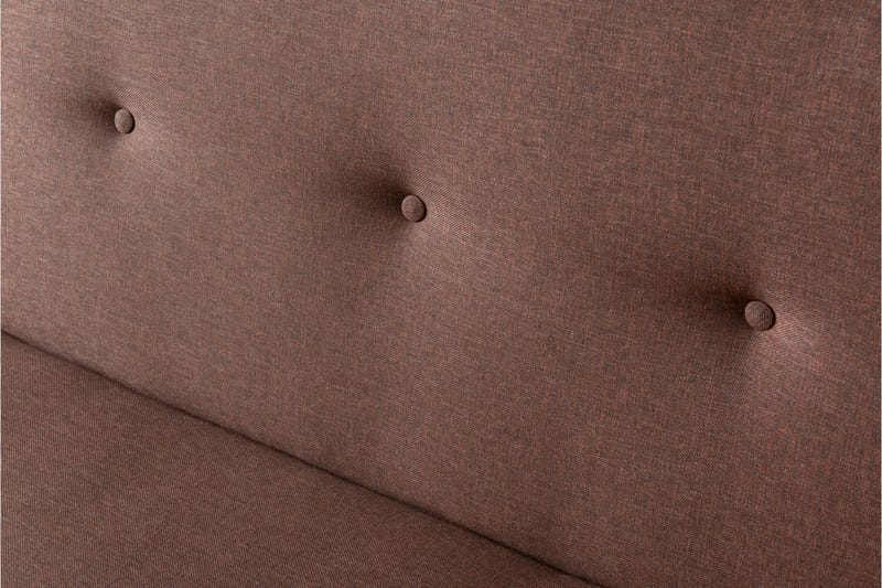 Hetalia 3-seter Rektangulær Sovesofa 102x180 cm i Stoff - Brun - Møbler - Sofaer - Sovesofaer - 3 seters sovesofa