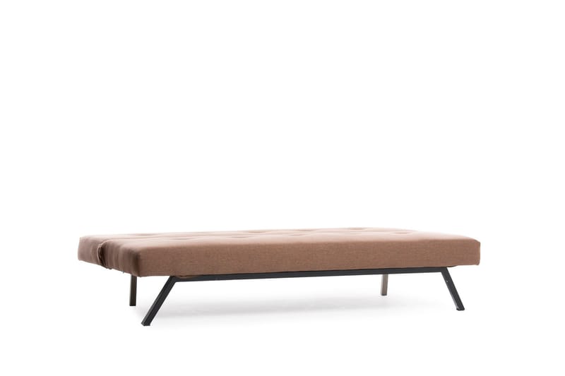 Hetalia 3-seter Rektangulær Sovesofa 102x180 cm i Stoff - Brun - Møbler - Sofaer - Sovesofaer - 3 seters sovesofa