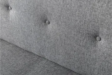 Hetalia 3-seter Sovesofa 102x180 cm i Stoff - Grå - Møbler - Sofaer - Sovesofaer - 3 seters sovesofa