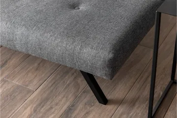 Hetalia 3-seter Sovesofa 102x180 cm i Stoff - Grå - Møbler - Sofaer - Sovesofaer - 3 seters sovesofa