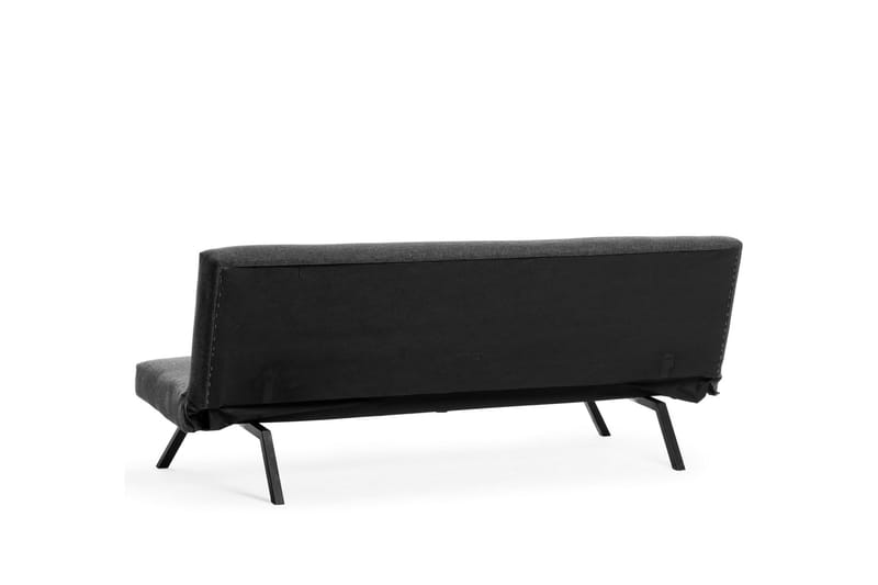 Hetalia 3-seters Langsgående Sovesofa 102x180 cm i Stoff - Mørkegrå - Møbler - Sofaer - Sovesofaer - 3 seters sovesofa