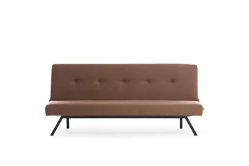 Hetalia Sovesofa 3-seter - Brun - Møbler - Sofaer - Sovesofaer - 3 seters sovesofa