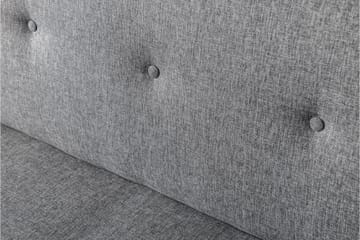 Hetalia Sovesofa 3-seter - Lys grå - Møbler - Sofaer - Sovesofaer - 3 seters sovesofa