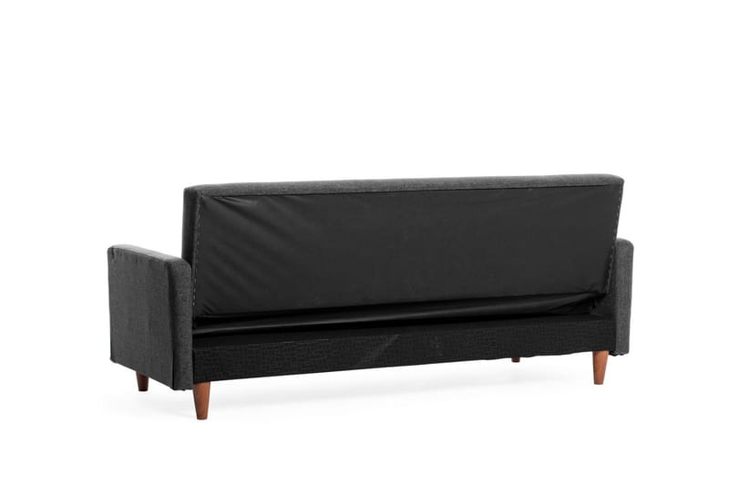 Hiko 3-seter Sovesofa 102x180 cm i Stoff - Antrasitt - Møbler - Sofaer - Sovesofaer - 3 seters sovesofa