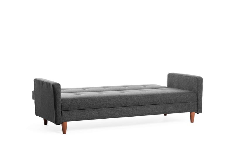 Hiko 3-seter Sovesofa 102x180 cm i Stoff - Antrasitt - Møbler - Sofaer - Sovesofaer - 3 seters sovesofa