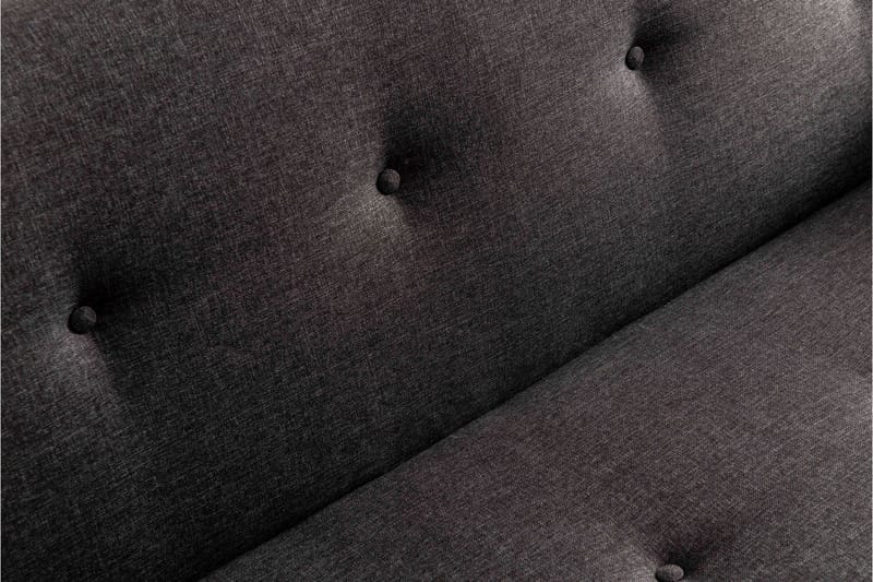 Hiko 3-seter Sovesofa 102x180 cm i Stoff - Antrasitt - Møbler - Sofaer - Sovesofaer - 3 seters sovesofa