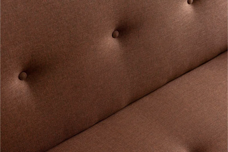 Hiko Sovesofa - Brun - Møbler - Sofaer - Sovesofaer - 3 seters sovesofa