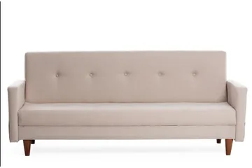 Hiko Sovesofa - Cream - Møbler - Sofaer - Sovesofaer - 3 seters sovesofa