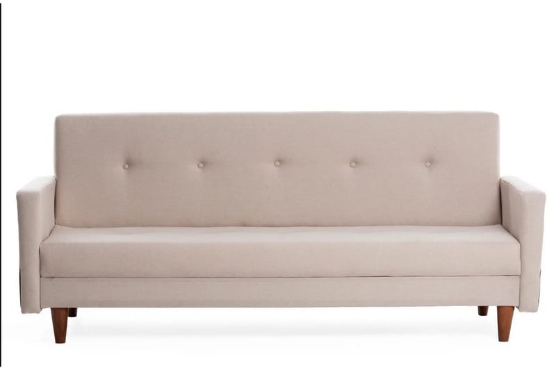 Hiko Sovesofa - Cream - Møbler - Sofaer - Sovesofaer - 3 seters sovesofa