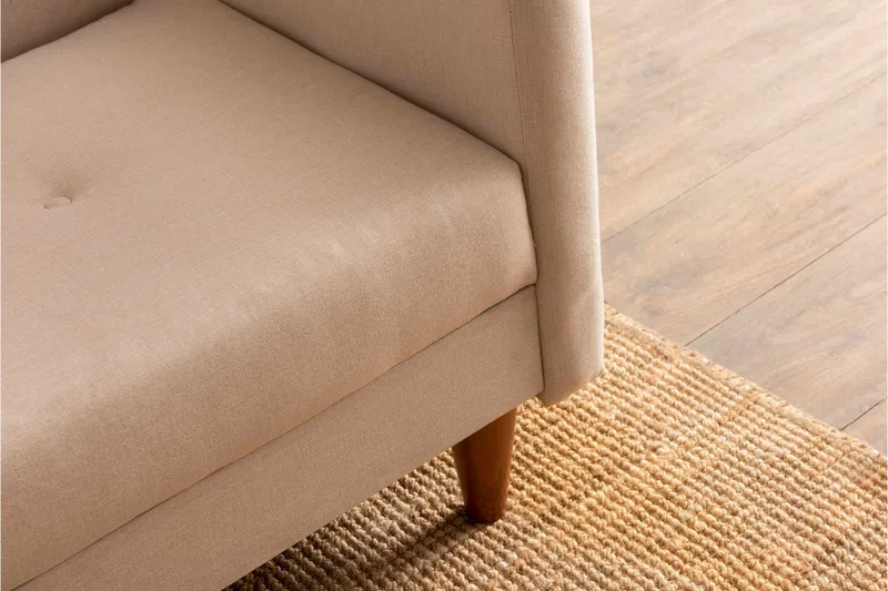 Hiko Sovesofa - Cream - Møbler - Sofaer - Sovesofaer - 3 seters sovesofa