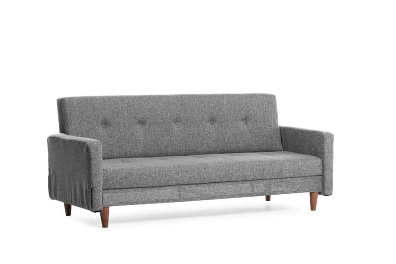 Hiko Sovesofa - Lysegrå - Møbler - Sofaer - Sovesofaer - 3 seters sovesofa