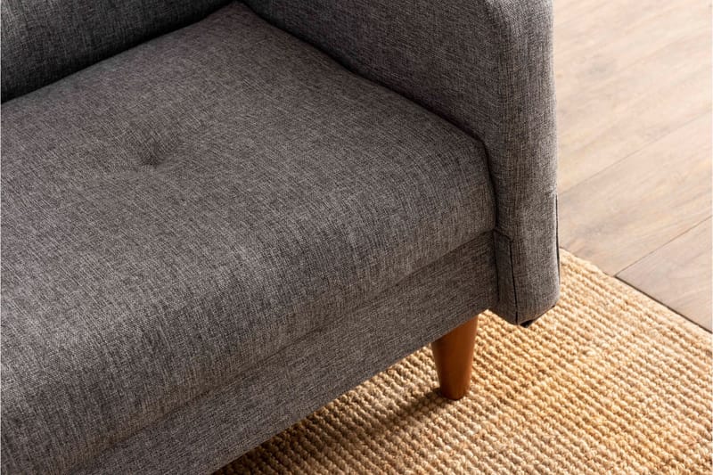 Hiko Sovesofa - Lysegrå - Møbler - Sofaer - Sovesofaer - 3 seters sovesofa