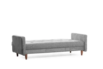 Hiko Sovesofa - Lysegrå - Møbler - Sofaer - Sovesofaer - 3 seters sovesofa