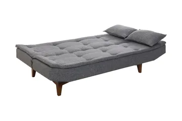 Hunterville Sovesofa 3-seters 106x188 - Mørkegrå - Møbler - Sofaer - Sovesofaer - 3 seters sovesofa