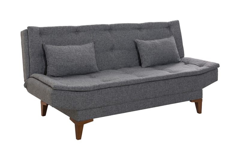 Hunterville Sovesofa 3-seters 106x188 - Mørkegrå - Møbler - Sofaer - Sovesofaer - 3 seters sovesofa