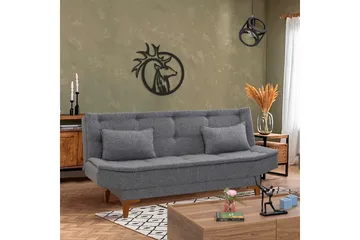 Hunterville Sovesofa 3-seters 106x188 - Mørkegrå - Møbler - Sofaer - Sovesofaer - 3 seters sovesofa