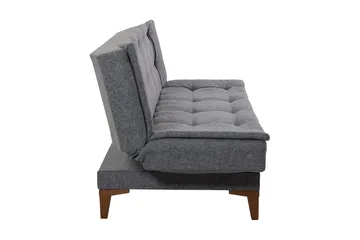 Hunterville Sovesofa 3-seters 106x188 - Mørkegrå - Møbler - Sofaer - Sovesofaer - 3 seters sovesofa